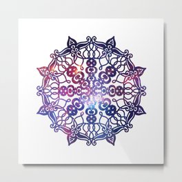 HUNGARIAN PALMETTE - Rising mandala Metal Print