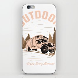Outdoor Enjoy Every Moment iPhone Skin