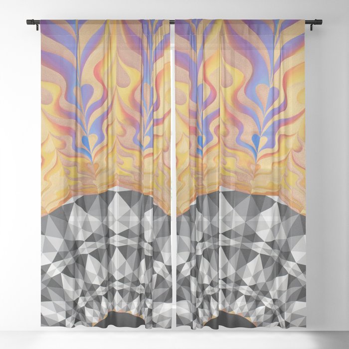 Event Horizon Sheer Curtain