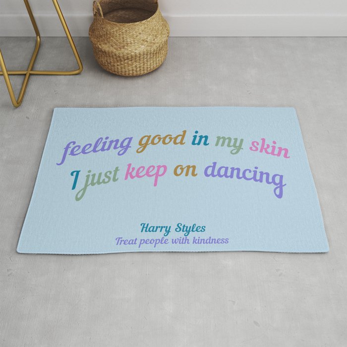  Harry Style Song line  Rug