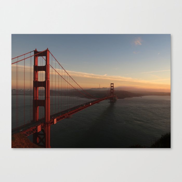 regular-sf-golden-gate Canvas Print