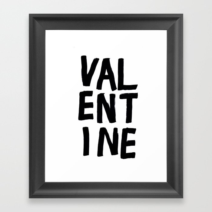 valentine Framed Art Print
