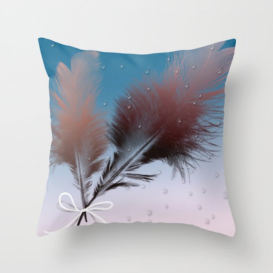 feather Throw Pillow