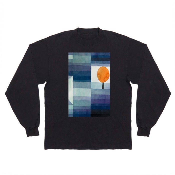 abstract art The Harbinger of Autumn Long Sleeve T Shirt