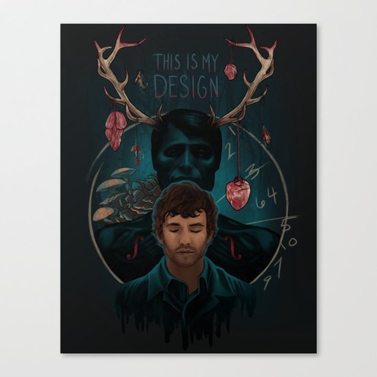 This Is My Design Canvas Print