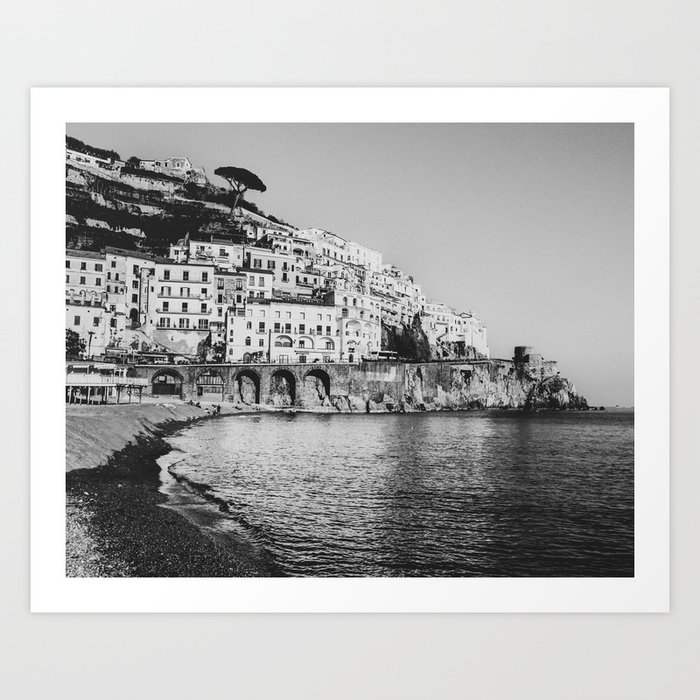 Beaches of Amalfi Travel | Fine Art Photography Art Print