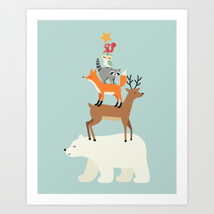 Discover the motif PICKING STARS by Andy Westface  as a print at TOPPOSTER