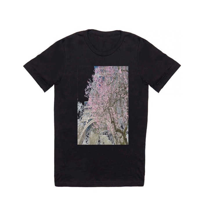 Paris in Springtime with the Eiffel Tower T Shirt