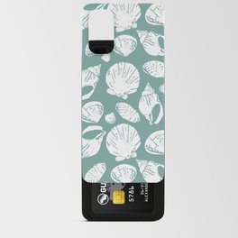 Shells . Teal Android Card Case