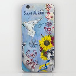 Slava Ukraini iPhone Skin