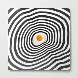 Eggo Metal Print | Surrealism, Egg, Collage, Eggs, Eggos, Food, Digital 