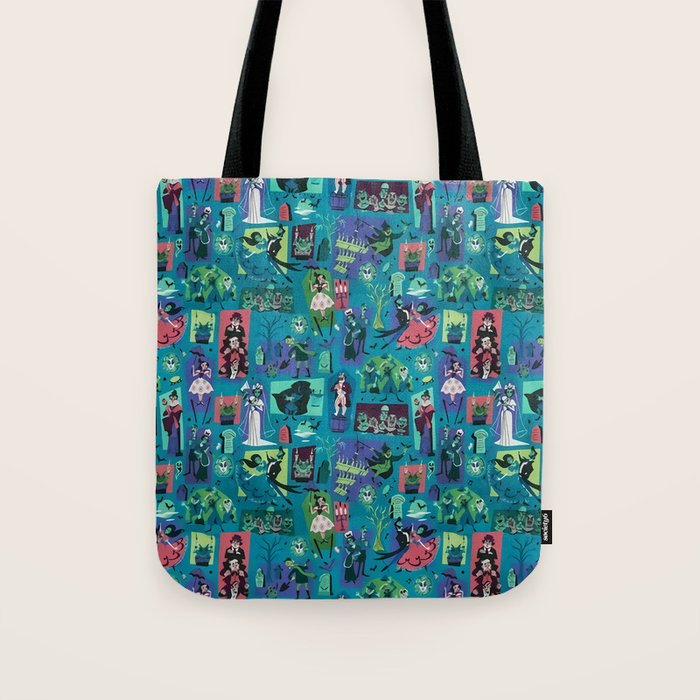 New Haunted Mansion Tote Bag by muhammadnyikoiuy Society6