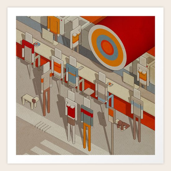 Habitat 16 Art Print