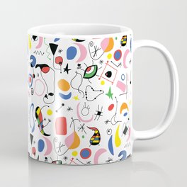 Surealism Art Miro Style Pattern Mug
