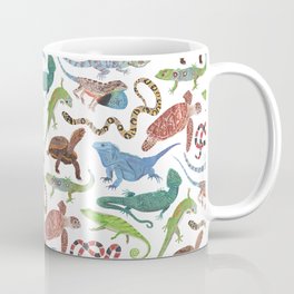 Endangered Reptiles Around the World Coffee Mug