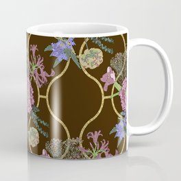 Beaded embroidery summer bouquet Coffee Mug