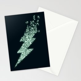 Electro music Stationery Card