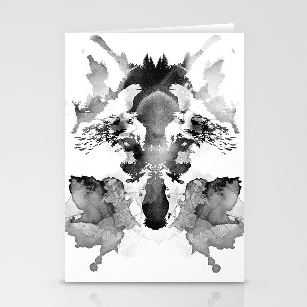 Rorschach Stationery Cards