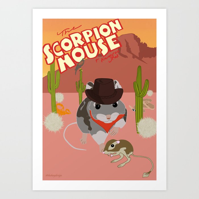 The Scorpion Mouse Art Print