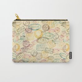 Stamps background Carry-All Pouch