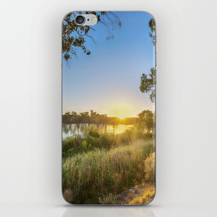 River Sunrise iPhone Skin