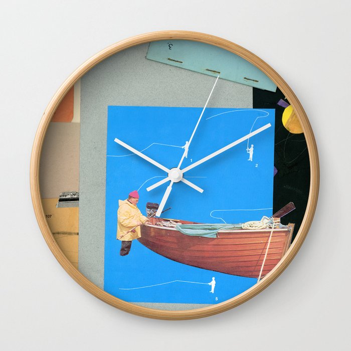 Aquatic Huntsman Wall Clock