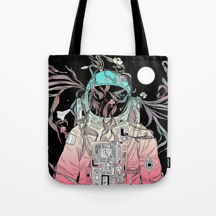Life is Invading My Space Tote Bag