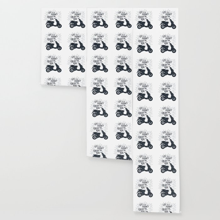 Life Is A Journey Enjoy The Ride Wallpaper By Slothastronaut Society6