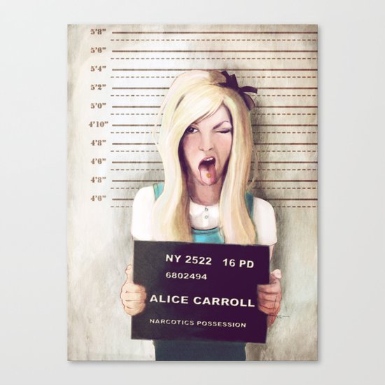Alice Canvas Print