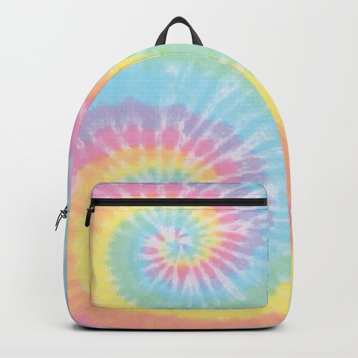 Pastel Tie Dye Backpack by Kate and Company Society6