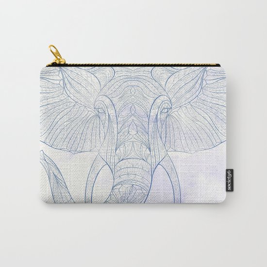 Ethnic Elephant Carry-All Pouch