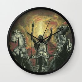 Boudica & Vesuvius Wall Clock