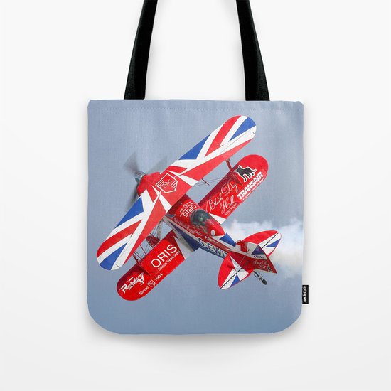 Stunt plane Tote Bag
