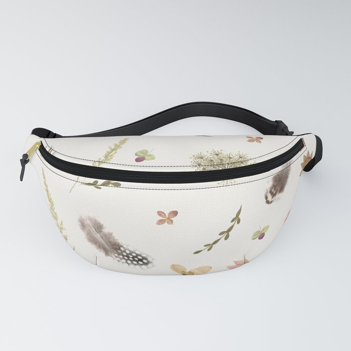 Feathers among Wildflowers Fanny Pack