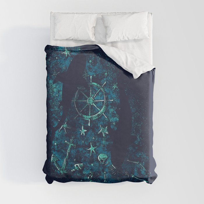 For all the Gold Under the Stars Duvet Cover