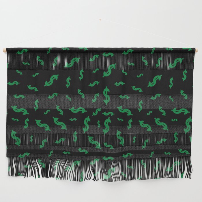 Dollar Signs Money Wall Hanging