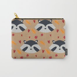 Cute animal raccoon Carry-All Pouch