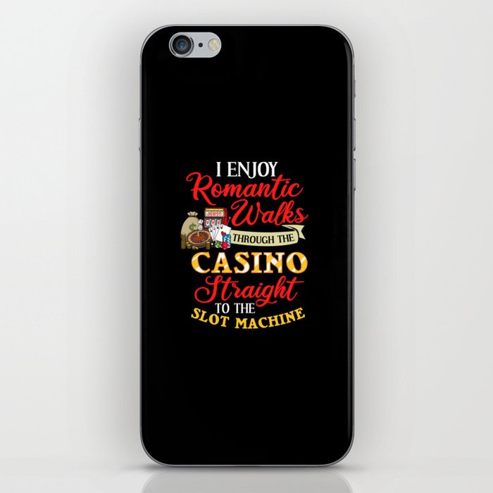 Casino Slot Machine Game Chips Card Player iPhone Skin