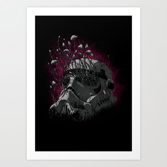 Shroom Trooper Art Print