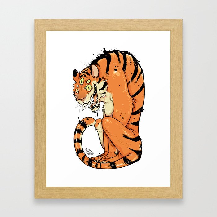 tiger Framed Art Print