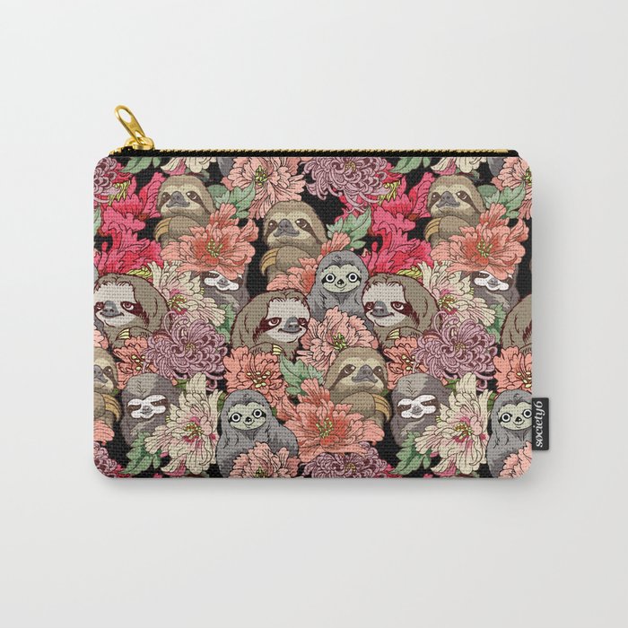 Because Sloths Carry-All Pouch