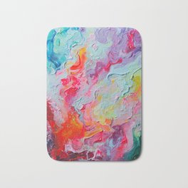 Elements Bath Mat | Pattern, Abstract, Painting, Pop Art 