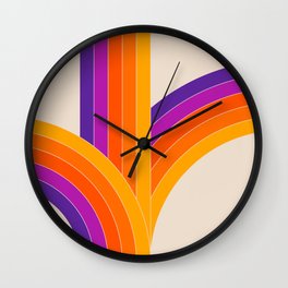 Bounce - Rainbow Wall Clock