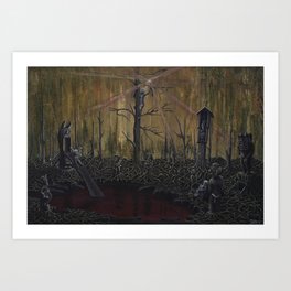 Playground (Hill of Witches), 2020 Art Print