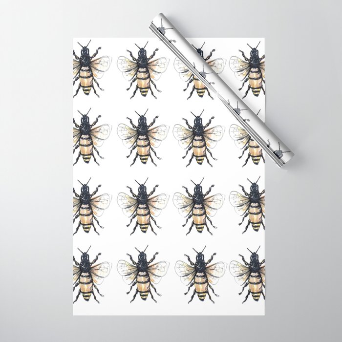 Bees Wrapping Paper