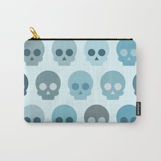 Colorful Skull Cute Pattern II Carry-All Pouch