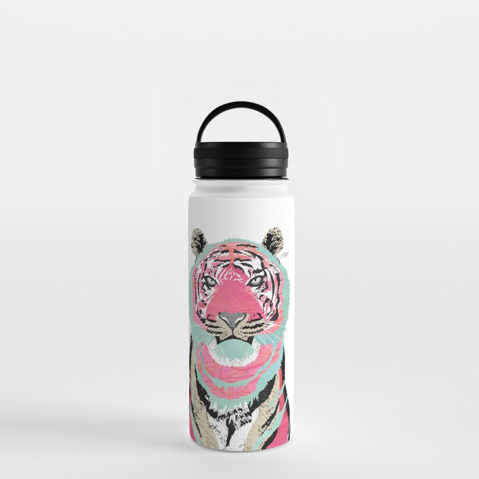Pink Tiger Water Bottle