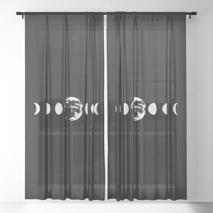 Principal Moon Phase Vol. 1 Sheer Curtain