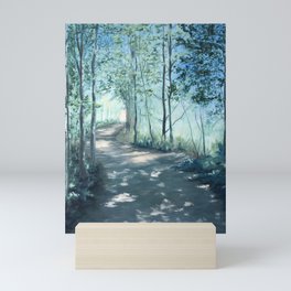 Sunlit Path Mini Art Print
