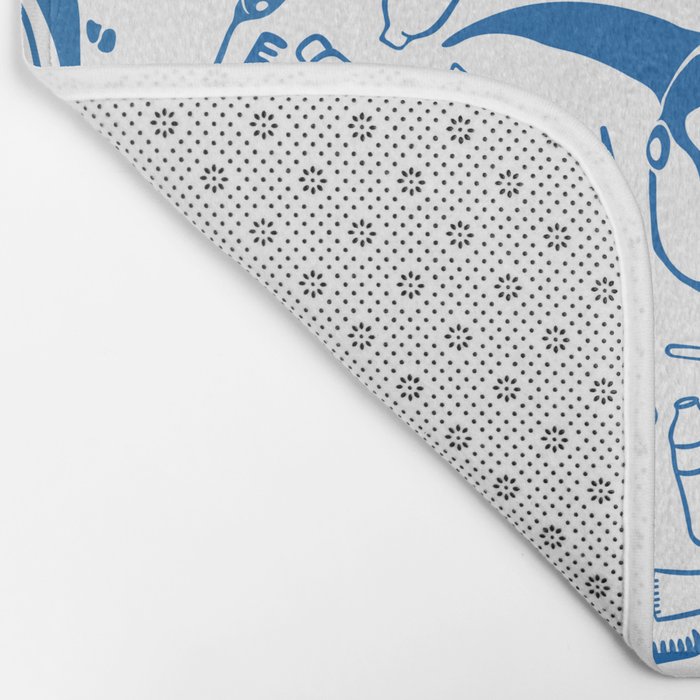 Say No To Plastic Bath Mat By Congratulafins Society6